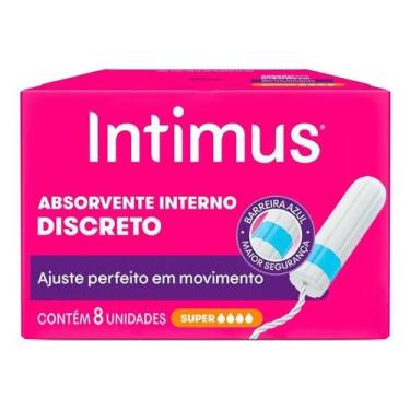 Imagem de Kit c/ 2 Absorvente Interno Super 8 Unidades Intimus