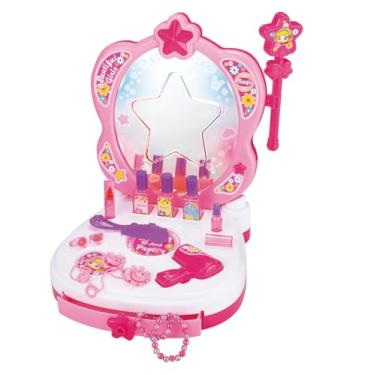 Imagem de Zippy Toys, Brinquedo Penteadeira Mágica Eletrônica com 14 Acessórios - Rosa