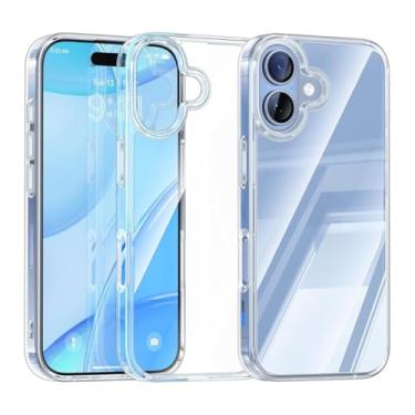 Imagem de Capa Capinha Clear Case Space X Rígida Anti Amarelamento Resistente Para iPhone (iPhone 17)