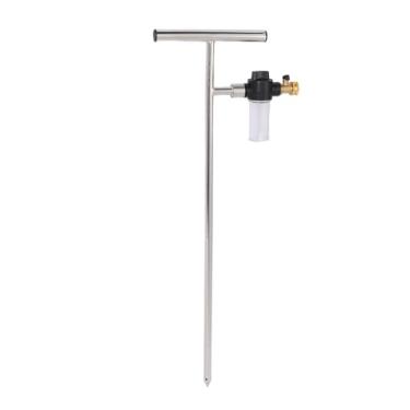 Imagem de Zerodis 32in Acessórios para Ferramentas de Rega de Raízes Profundas Varra de Irrigação de Aço para árvores Com Garrafa de Fertilizante e Operação Fácil para Vegetais Híbridos e Frutas 32in