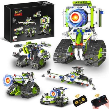 Imagem de Kit de construção de robôs NEXTJOY STEM 5 em 1 para crianças de 8 a 12
