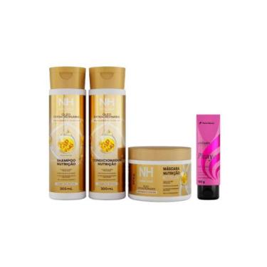 Imagem de Kit Capilar NH Extraordinário + Esfoliante Facial e Corporal - Belkit,