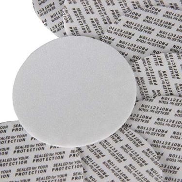 Imagem de NANSHINE 500 peças de 63 mm/2,5 pol. Vedações ativadas por pressão, inserções de vedação de espuma para recipientes de vidro e plástico, recipientes sem necessidade de selador de indução