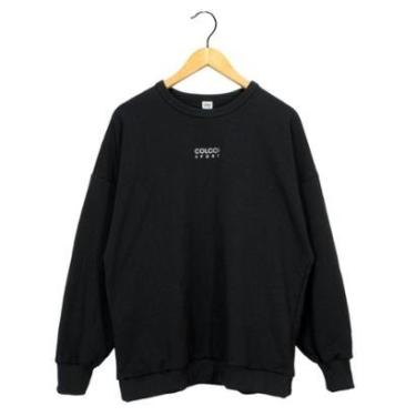 Imagem de Moletom Colcci Preto Feminino-Feminino