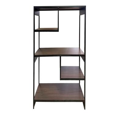 Imagem de Estante Prateleira Aço Estilo Industrial Livreiro 77x157 Multiuso