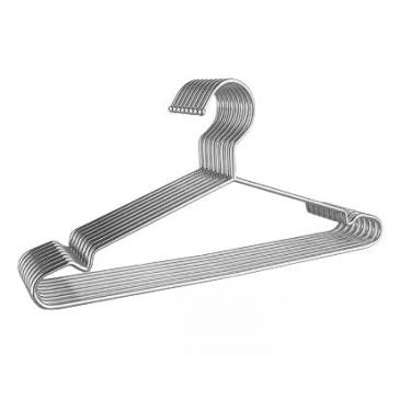 Imagem de Conjunto de cabide de aço inoxidável 10/20, armazenamento de móveis de guarda-roupa (20)