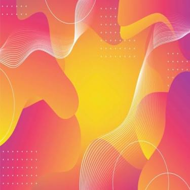 Imagem de Quadro Decorativo Abstrato Colorido para Parede - Arte Contemporânea Modernista 30x30cm