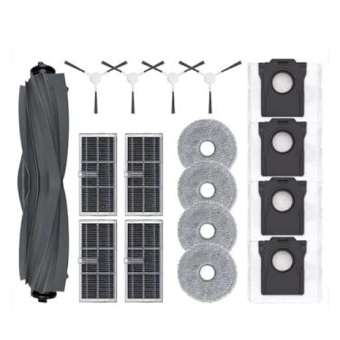 Imagem de Compatible With Dreame Mova E30 Ultra Vacuum Replacement Parts Main Tricut Roller Side Brush Hepa Filter Mop Cloth Dust Bag Accessories(Lavender)