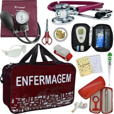 Imagem de Kit Enfermagem Premium Pamed Completo Medicina Profissional - Love Sau