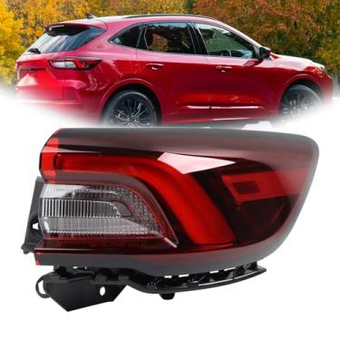 Imagem de Conjunto de luz traseira externa tipo LED compatível com lâmpada traseira de escape Ford 2023-2025 lado direito do passageiro PJ6B13404A