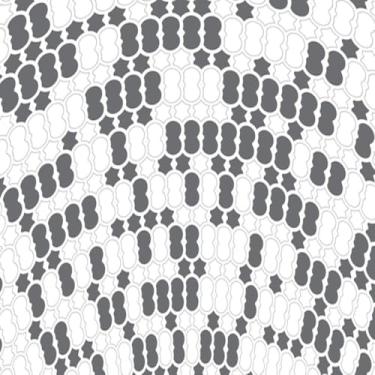 Imagem de Quadro Decorativo Vietnamese Traditional Pattern Arte Vetorial Sala Quarto Decoração 40x40cm