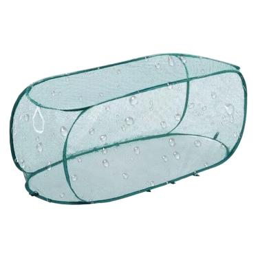 Imagem de Capa de malha para plantas, protetor de plantas de malha grande, com fio de aço anti-mosquito tela à prova de poeira prevenção de geada barreira de pássaros para árvore frutífera arbusto tomate