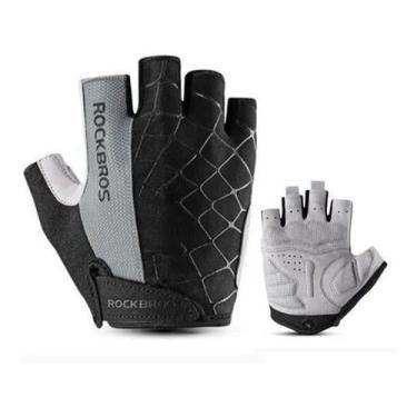Imagem de Luva Ciclismo Meio Dedo Spider - Rockbros - G