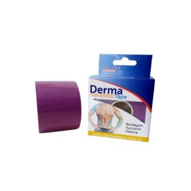 Imagem de Bandagem Funcional Elástica - Lilás 5 M X 5 Cm - Derma Tape