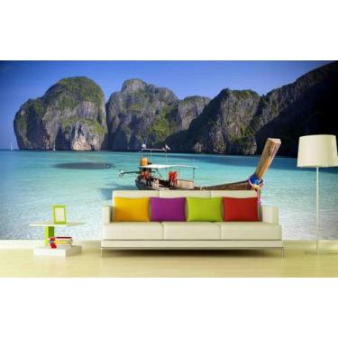 Imagem de Papel de Parede Painel Fotográfico Praia n99 2,00X3,00 - Voce Decorand