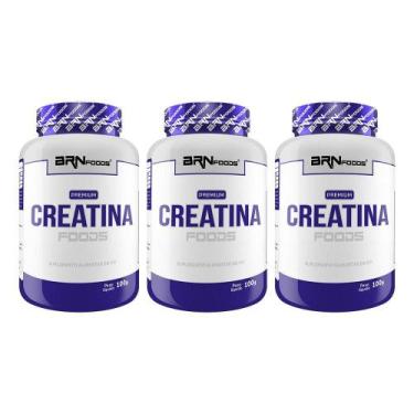 Imagem de Kit 3X Premium Creatina 100G - Brn Foods