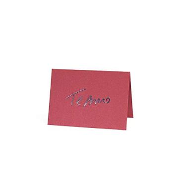 Imagem de Cartão Mini Fabriano Te Amo Vermelho, Teca, Ge0020, Vermelho