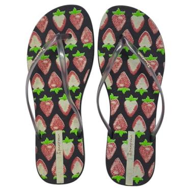 Imagem de Chinelo De Dedo Feminino Confortável Ipanema Morango