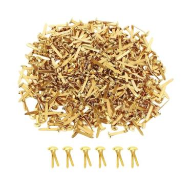 Imagem de Vaveren 300 prendedores de papel, tachinhas multiuso para artesanato em papel, materiais para artesanato, scrapbooking e arte.