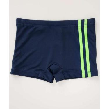 Imagem de Sunga Infantil Listras MR Tam 4 a 10-57091, Azul, 4