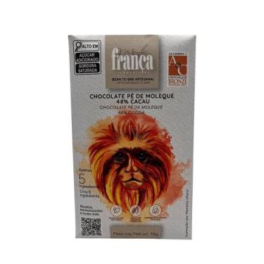 Imagem de Chocolate Com Pé de Moleque 48% Priscyla França 65g