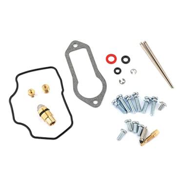 Imagem de Kit de reparo de carburador de motocicleta para XT350 1985-2000 XT 350 parafusos de junta de agulha flutuante peças de acessórios (1 conjunto)