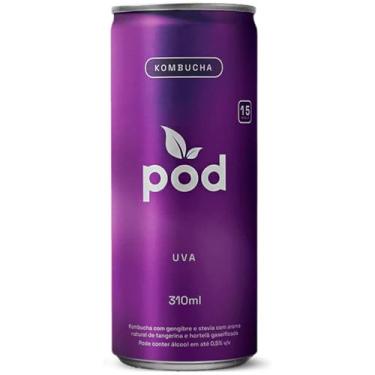 Imagem de Pod Kombucha Sabor Uva 310ml