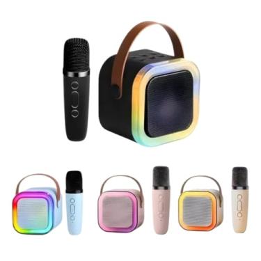 Imagem de Caixa De Som Sem Fio Com Microfone Entretenimento Familiar Mini Falante Bluetooth Portátil(ALEATORIO)