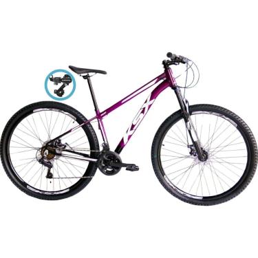 Imagem de Bicicleta Aro 29 Ksx Freios á Disco Cambio Traseiro Shimano 24 Velocidades-Unissex
