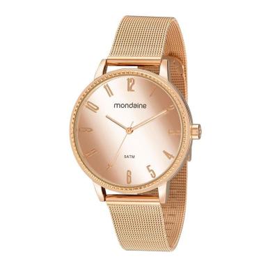 Imagem de RELOGIO FEMININO ROSE ESPELHADO MONDAINE 32283LPMVRE2-Feminino
