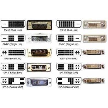 Imagem de Adaptador Dvi-I Para Vga Femea 24+5 Pinos Placa De Video