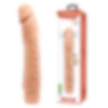 Imagem de Vibrador Ponto G 24cm Silicone Texturizado Multivelocidade Baile Barba