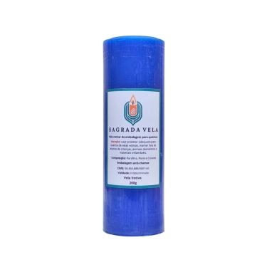 Imagem de Vela Votiva 7 Dias 260G (Azul Escura)