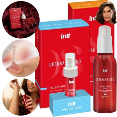 Imagem de Kit Deborah Secco Gel Deslizante e Calda Beijável Hot Intt - Intt Cosm