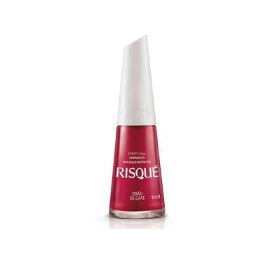 Imagem de Esmalte Ultra Cremoso Grão de Café 8ml - Risque, Rosa, 8ml