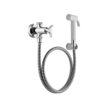 Imagem de Ducha Higienica com Derivação Trio Cromado/Branca - Docol - DOCOL DOCO