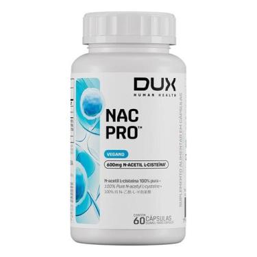 Imagem de Nac Pro Vegano 600mg 100 Pure 60 Capsulas Dux Nutrition Natural