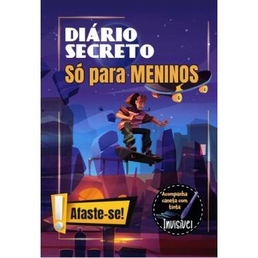 Imagem de Diario secreto - so para meninos skate - com canet - PAE EDITORA E DIS