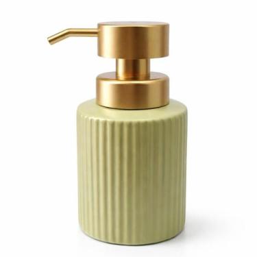 Imagem de Porta Sabonete Líquido Porcelana Dispenser Luxo Banheiro - MM