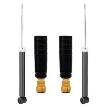 Imagem de 2 Amortecedor Traseiro Nakata + Kit Batente Fiat Uno 2010 A 2021