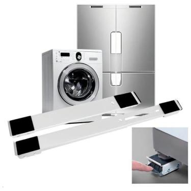 Imagem de Estrutura Reforçada Para Máquina De Lavar Com Rodinhas Giratórias Envi