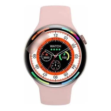 Imagem de Relogio Inteligente Smartwtach W28 Pro Series 8 Redondo 46mm - Alzza