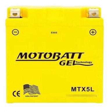 Imagem de Bateria Moto Motobatt 5ah Titan Fan Biz Bros Fazer Xre Crf Pcx 125 150