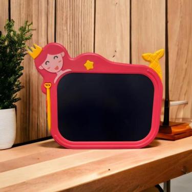 Imagem de Lousa Mágica Infantil Tablet Digital LCD 10 Com Caneta XTrad XZB-14, L