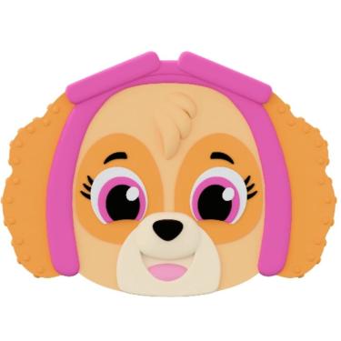 Imagem de Mordedor Infantil Patrulha Canina Skye para Dentição Licenciado Rosa Pais & Filhos