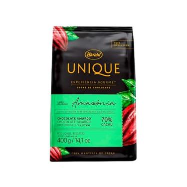 Imagem de CHOCOLATE EM GOTAS AMAZONIA 70% UNIQUE 400G - HARALD