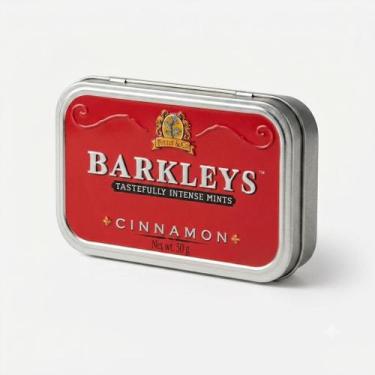 Imagem de Bala Importada Barkleys Canela Pastilha Holandesa Lata Metal 50g