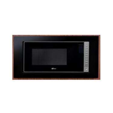 Imagem de Micro-ondas de Embutir Fischer Fit Line 25L com Painel Digital Moldura Preta 220V