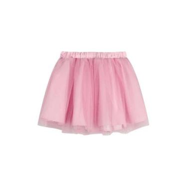 Imagem de Saia Menina Infantil Rosa Kukiê, Rosa, 6