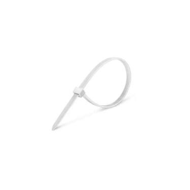 Imagem de Abraçadeira Nylon Branco 3,6 X 150 Mm Pacote Com 100 - Thompson, Abraç